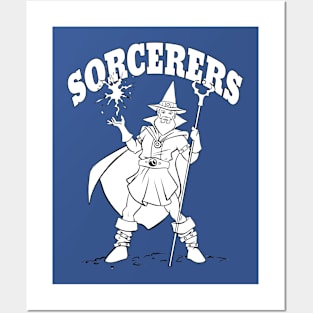 Sorcerer mascot Posters and Art